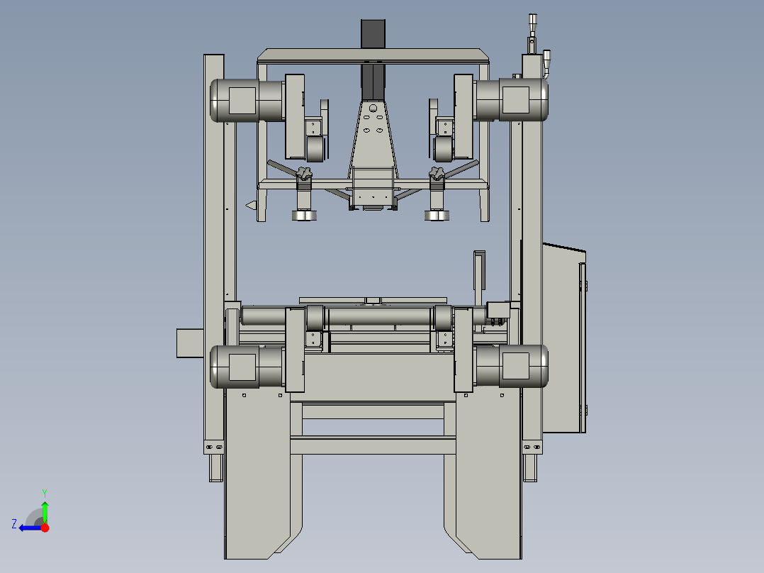 后道包装线图30右视图
