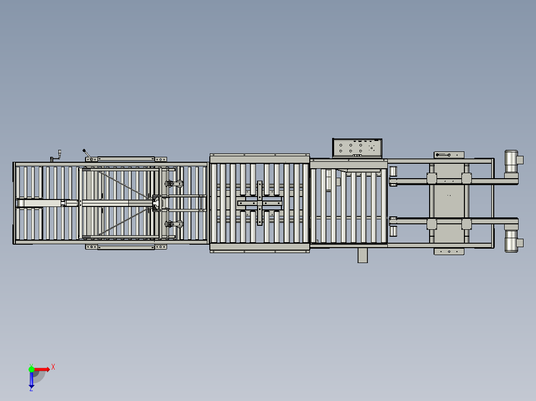 后道包装线图30俯视图