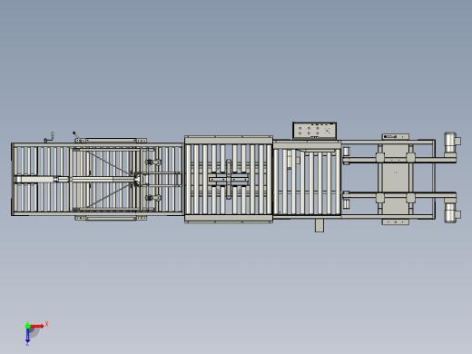 后道包装线图30俯视缩略图