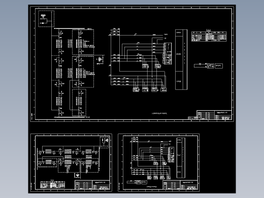 500kV线路及保护二次线竣工图