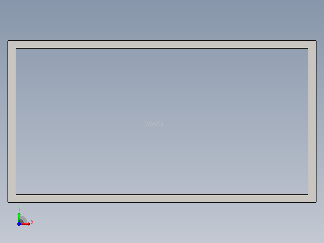 hvac duct end前视图