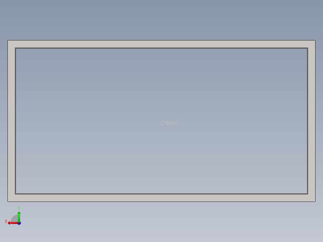 hvac duct end后视图