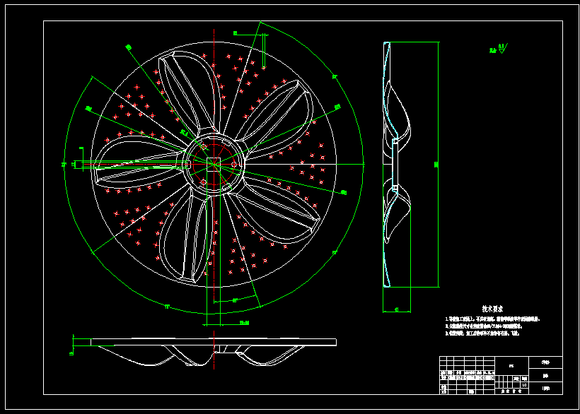 全自动波轮式洗衣机机械结构设计