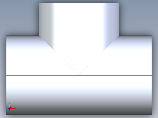 CPVC管件02A-Sch80_ReducingTee_SxSxS_9801-626FB_10in x 6in前视缩略图