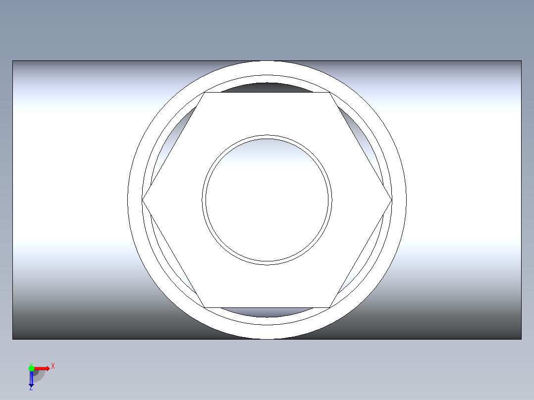 CPVC管件02A-Sch80_ReducingTee_SxSxS_9801-626FB_10in x 6in俯视图