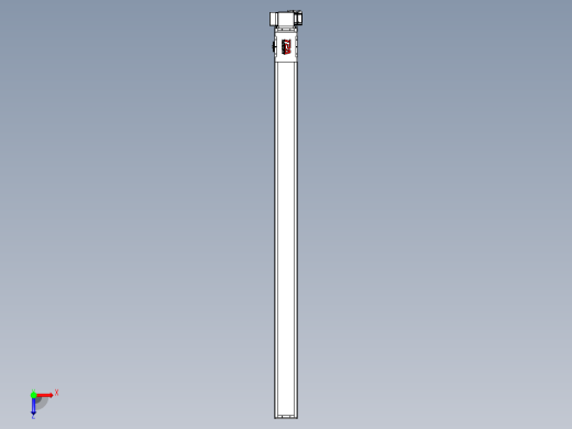 同步带全封闭直线模组TPA-HCB-110D-90-L1700-RP-C-P40-N3俯视缩略图