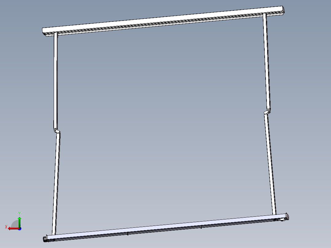 电动遮阳篷SW三维图+CAD图纸==1050899==200后视图