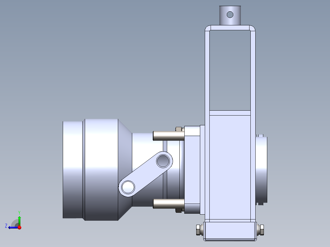 拨禾轮液压驱动1310304右视图