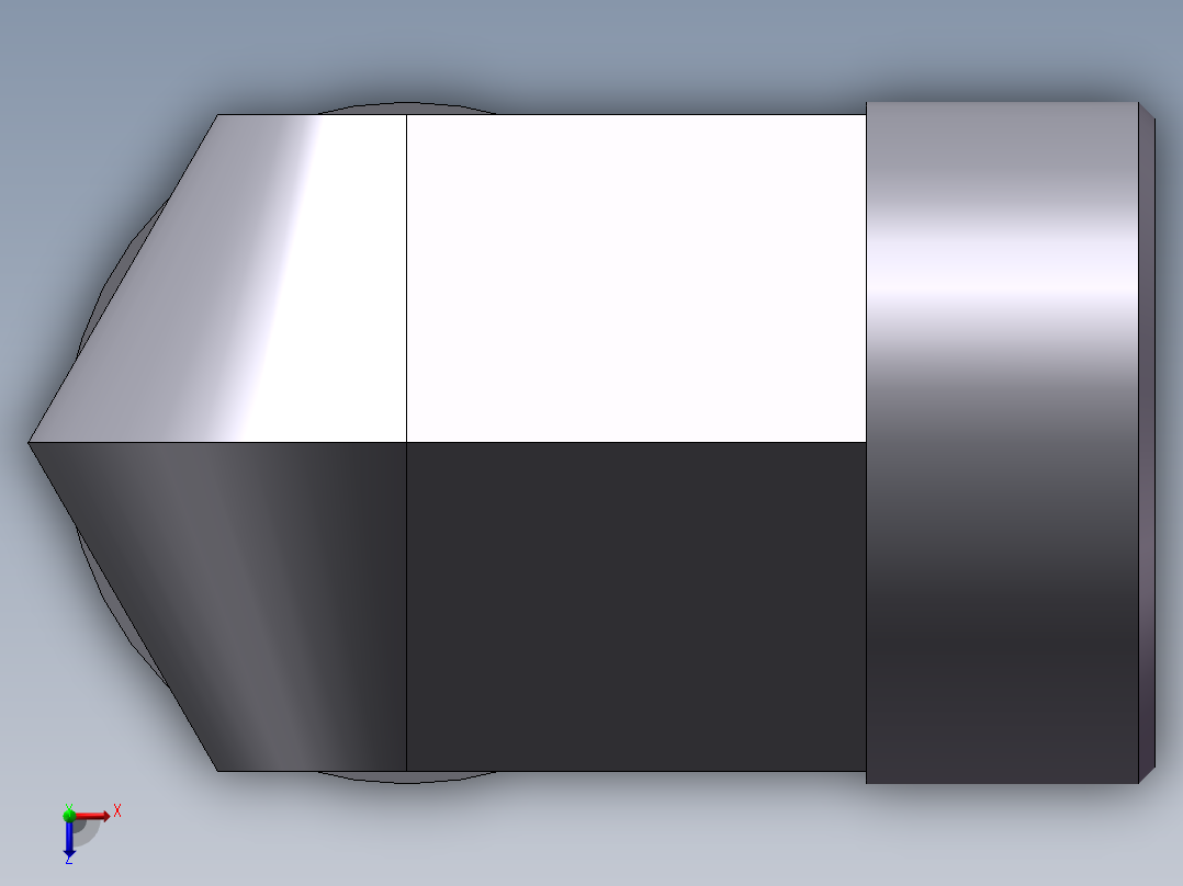 弯接头-W、1D9-52俯视图