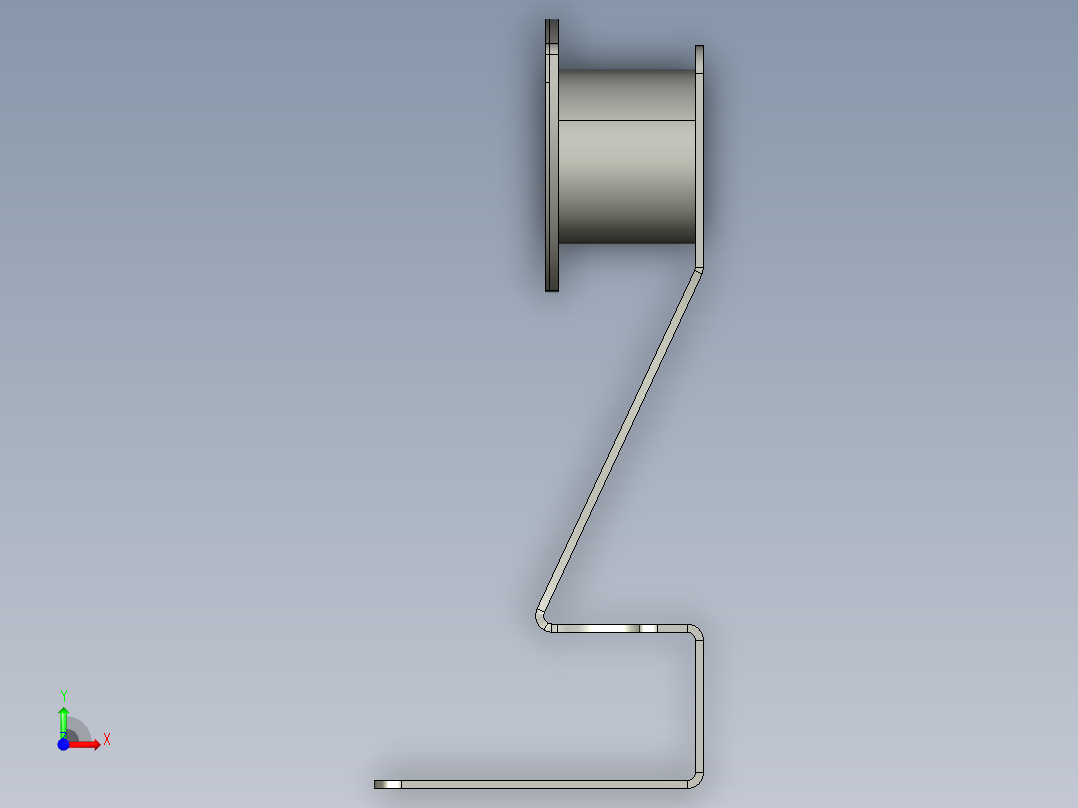 耳机支架412前视图