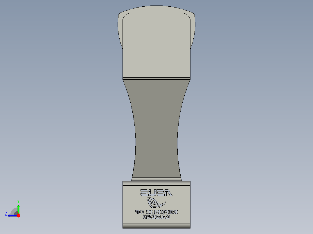 耳机支架412右视图