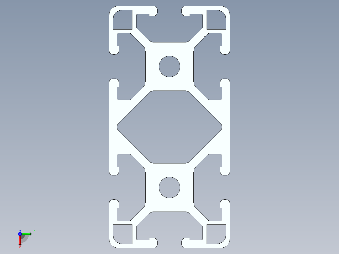 路线排列前视图