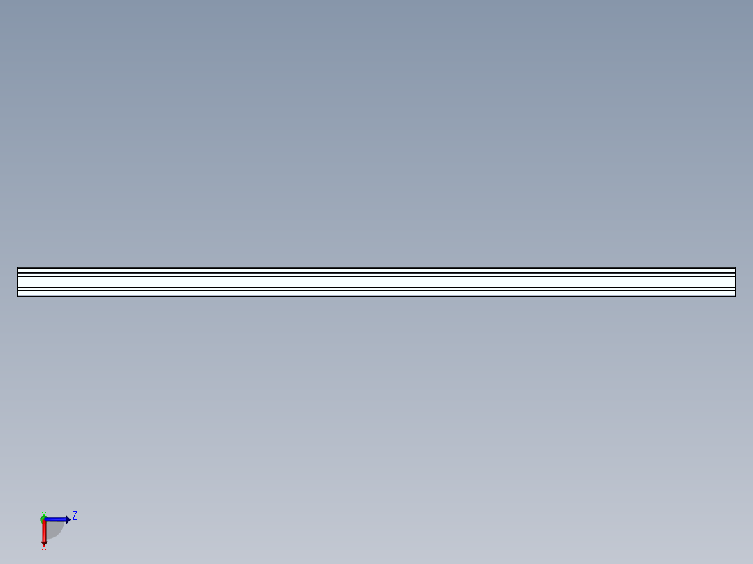 路线排列左视图