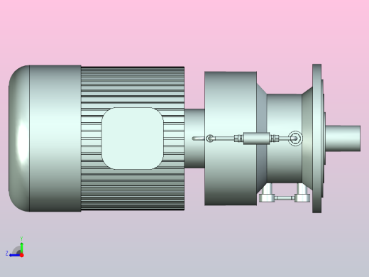 摆线针轮减速器JSJ_XLD-B_11_8160系列右视缩略图