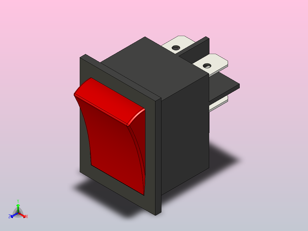 电源开关IRS-201-3C主视图