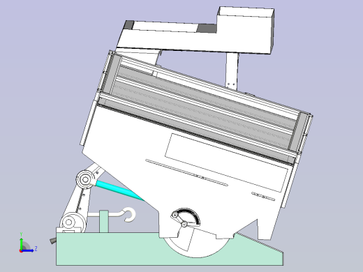 谷物分离机设计左视缩略图