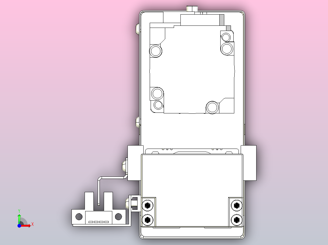 钢基模组TPA-KNR-5002C-300A1-MU-H1S1前视图