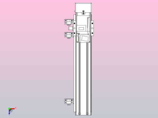钢基模组TPA-KNR-5002C-300A1-MU-H1S1俯视缩略图