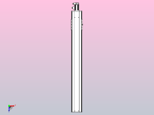 日规模组半封闭丝杆TPA-HNR-220D-3210C-L1600-M-Y-P1K-N3俯视缩略图