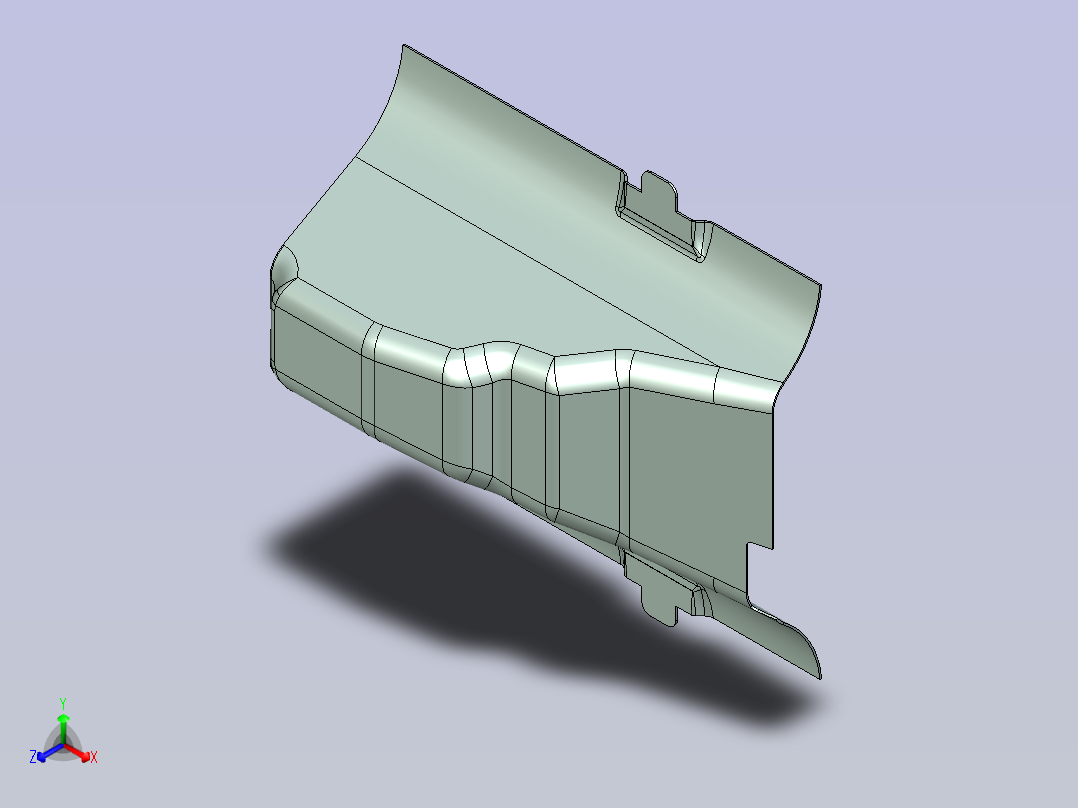 NX-02 工具箱。正等轴测图