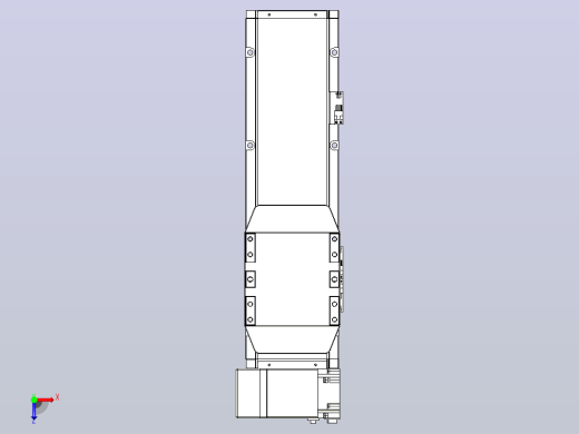 机器人皮带驱动直线轴TPA-GCB-150-P80-L250-LP-M75-N3俯视缩略图
