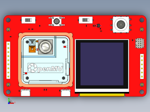 OpenMV AE3 OLED 分线板前视缩略图