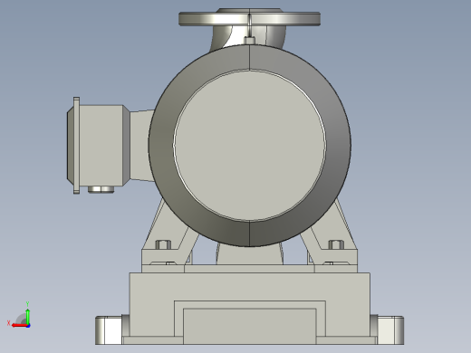 IHF型氟塑料合金离心泵[IHF65-50-160]后视缩略图