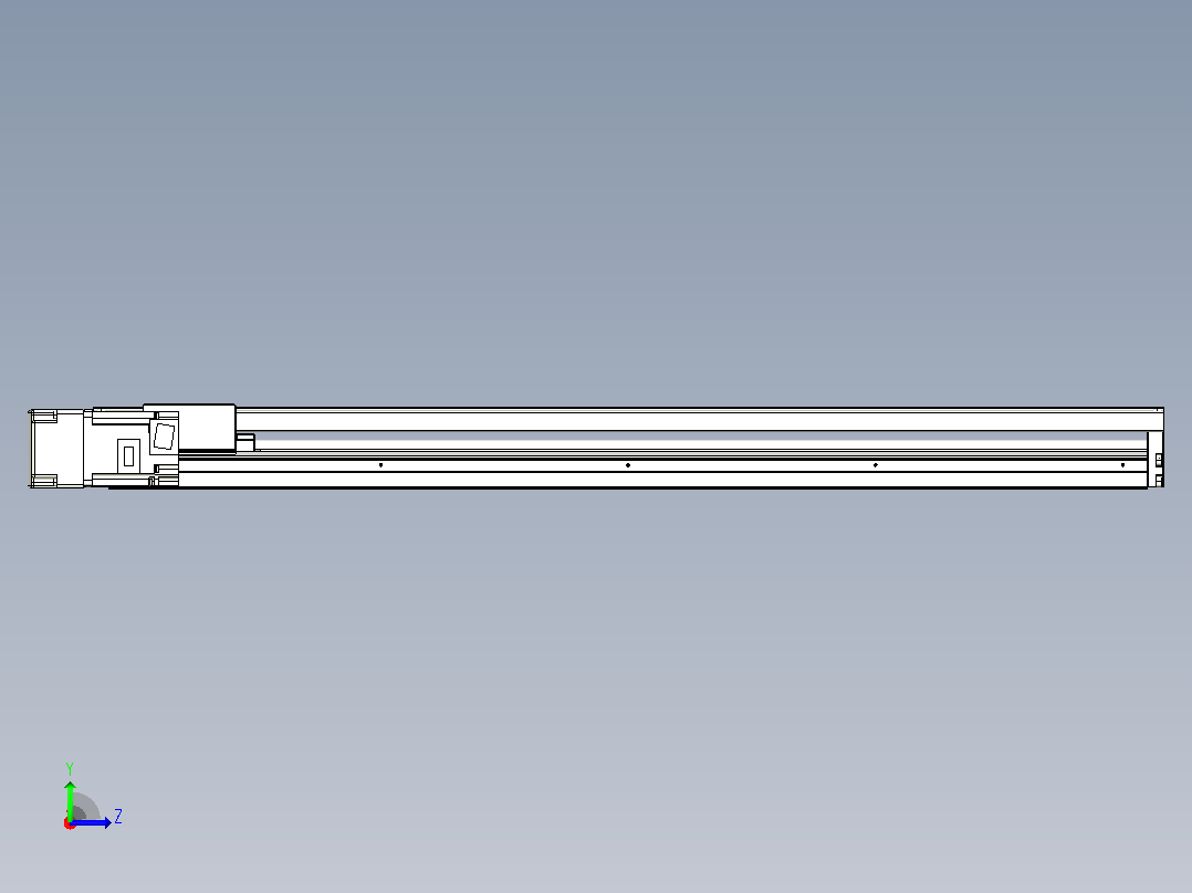 钢基模组TPA-KNR-8610C-840A1-ML-H0左视图