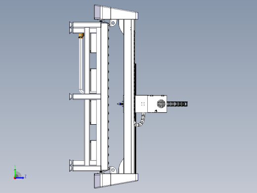 CNC 雕刻机左视缩略图