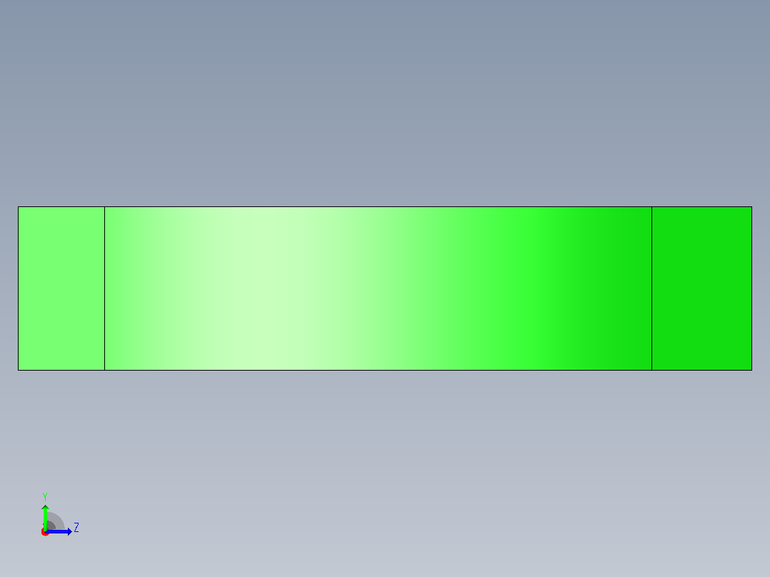 ZWGD-SC881-K325-TA30-R500-N1-C1磁性转弯轨道左视图