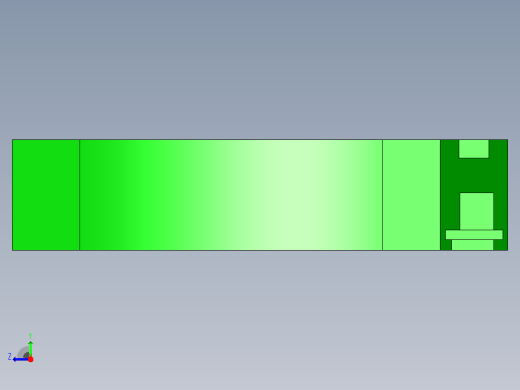 ZWGD-SC881-K325-TA30-R500-N1-C1磁性转弯轨道右视缩略图