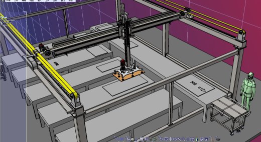 J38 龙门机械手3D模型图纸 STEP格式缩略图