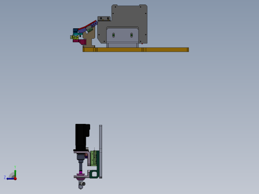 自动螺钉供料拧紧机构sw23右视缩略图