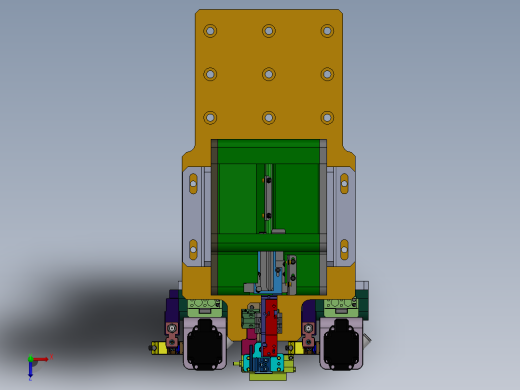 自动螺钉供料拧紧机构sw23俯视缩略图