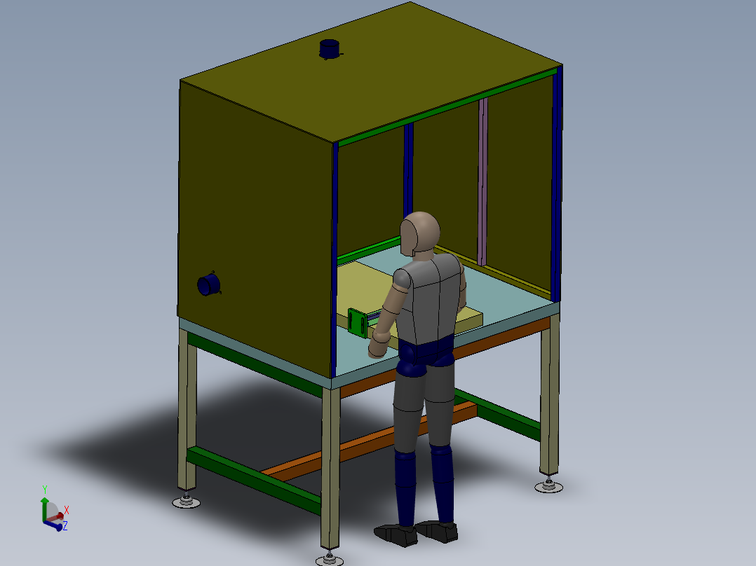 焊接操作工作台（概念）设计模型