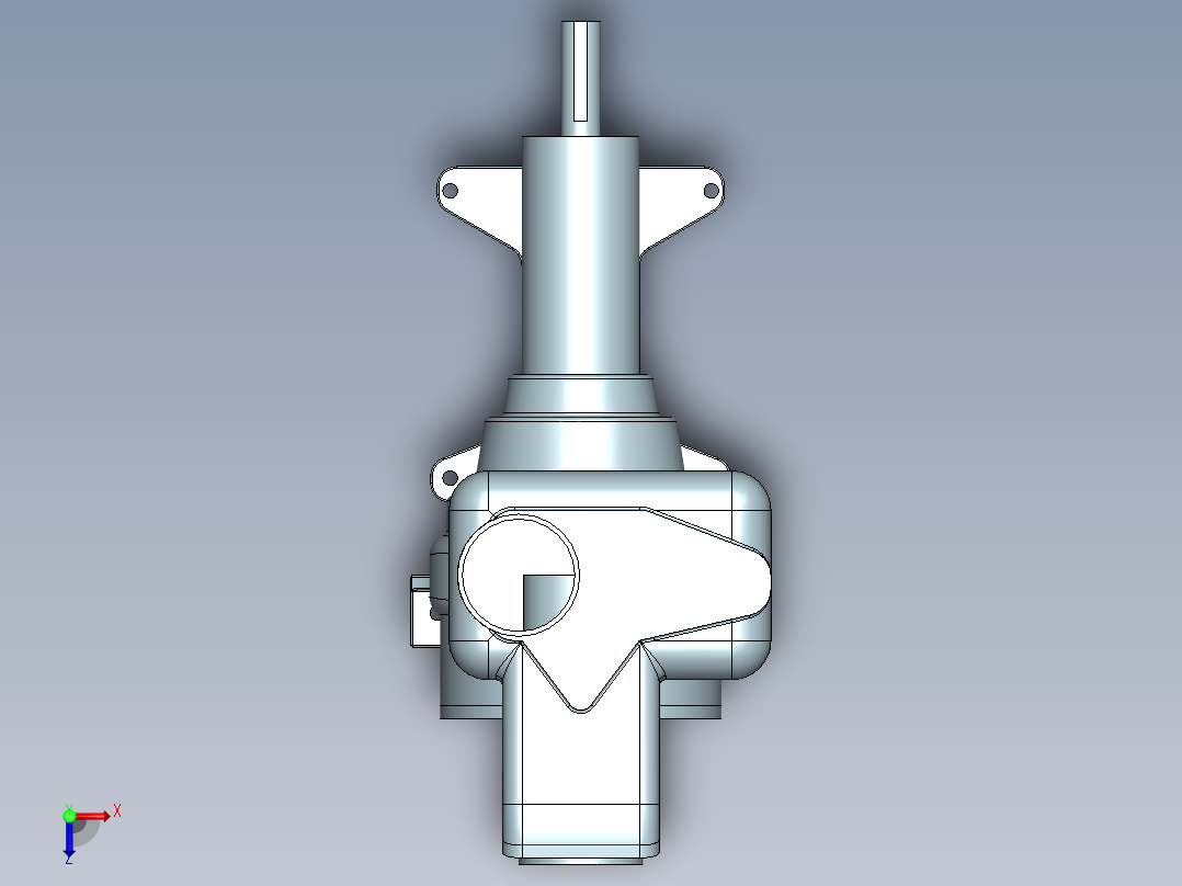 戈尔曼-鲁普-离心泵SW2013俯视图
