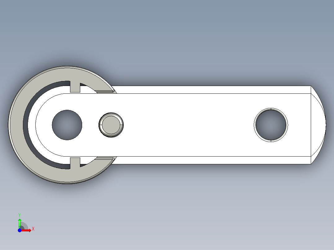 90旋转美国电源转换插头（ul电源适配器）前视图