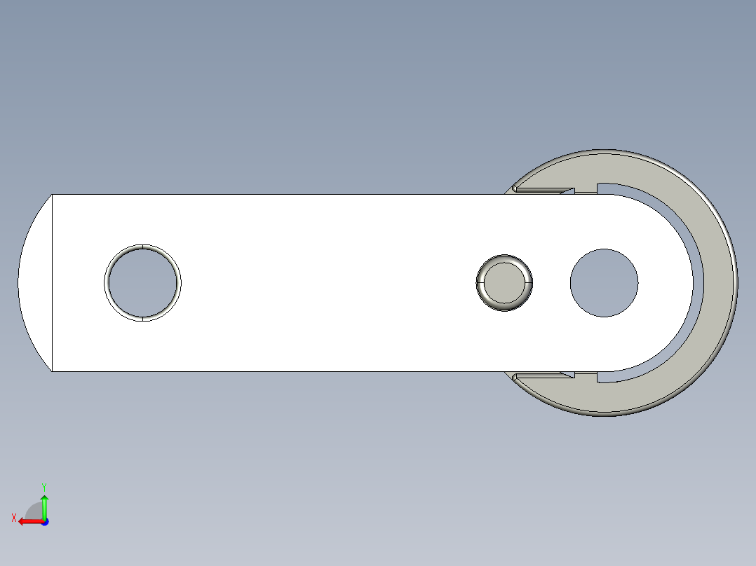 90旋转美国电源转换插头（ul电源适配器）后视图