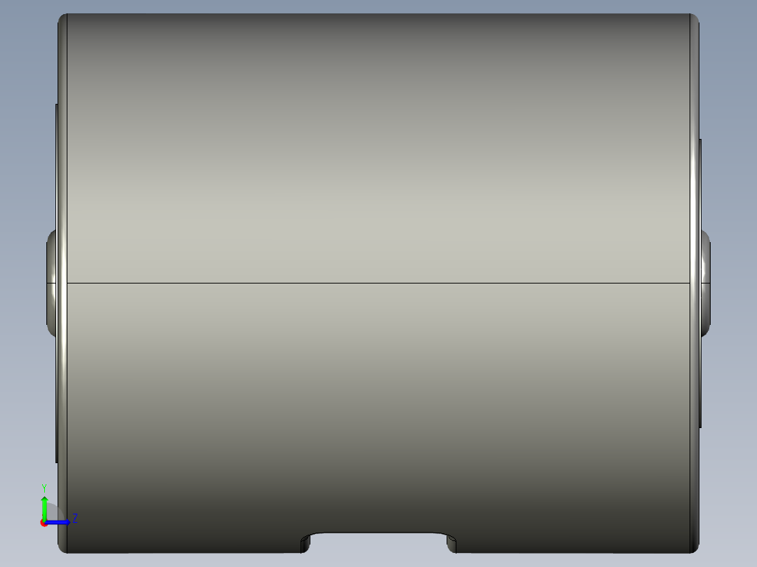 90旋转美国电源转换插头（ul电源适配器）左视图