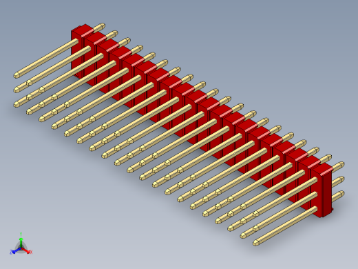 彩色公头100mil（2.54mm）系列-DS1021_red_3x20p_100mil_Type5_rev1.0