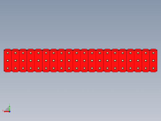 彩色公头100mil（2.54mm）系列-DS1021_red_3x20p_100mil_Type5_rev1.0后视缩略图