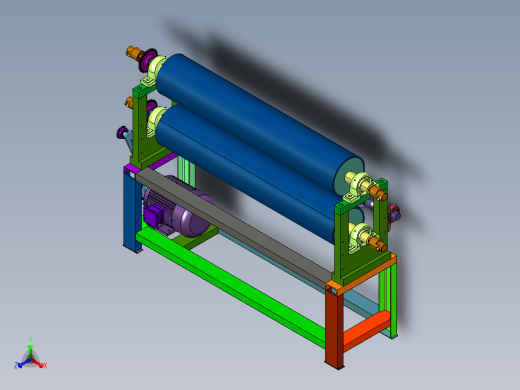 卷绕式镀膜机水冷辊筒