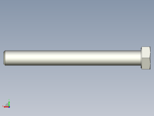 螺钉-DIN_931-M12x1.75x110_18.stp后视缩略图