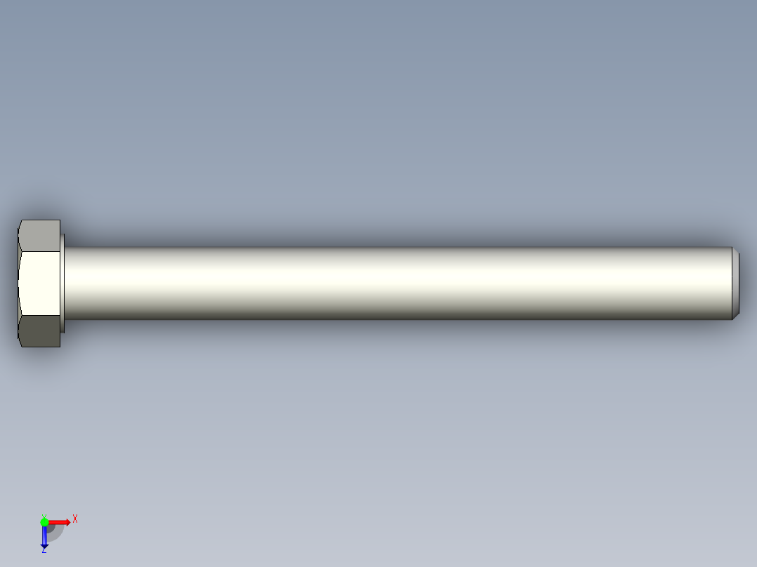 螺钉-DIN_931-M12x1.75x110_18.stp俯视图