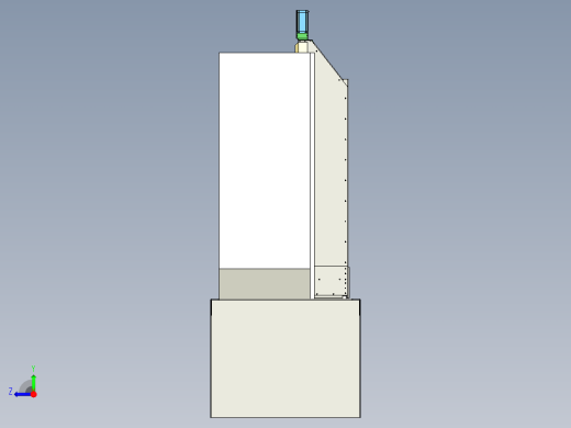 DIY铣床226x150x620 SBR20 SFU1605右视缩略图