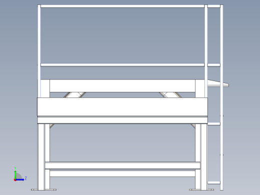 粉末-液体混合用水平工业丝带搅拌机左视缩略图
