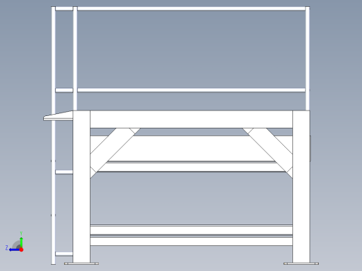 粉末-液体混合用水平工业丝带搅拌机右视缩略图