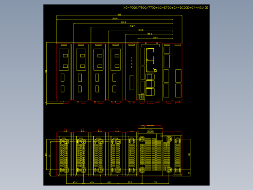 基恩士xg7000_cad_kc图纸模型