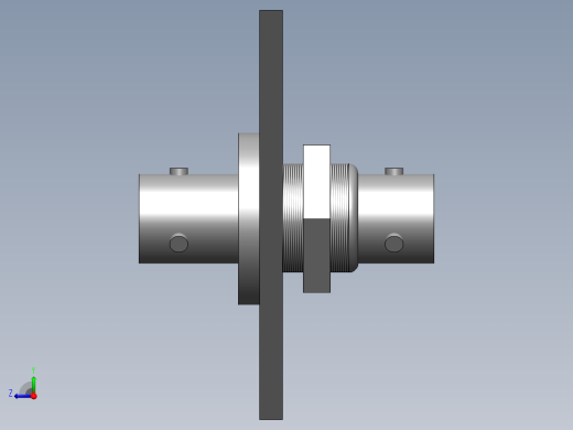 1553的1U机架面板右视缩略图