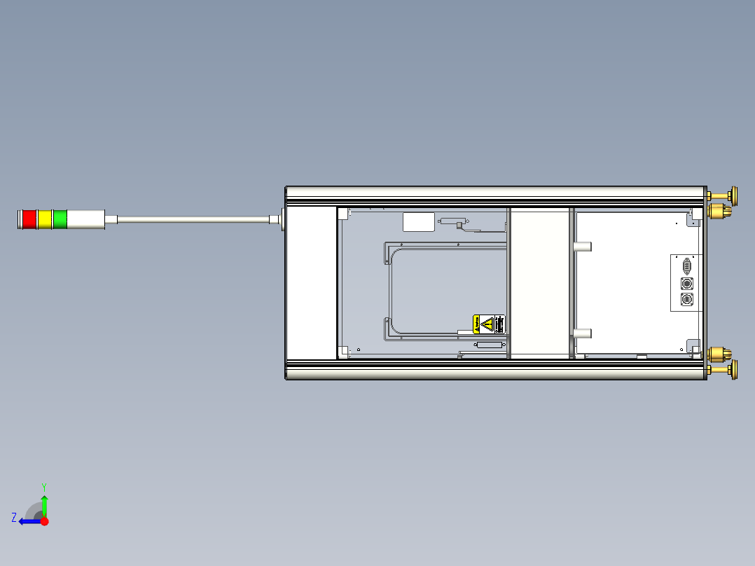 真空供给输送机右视图